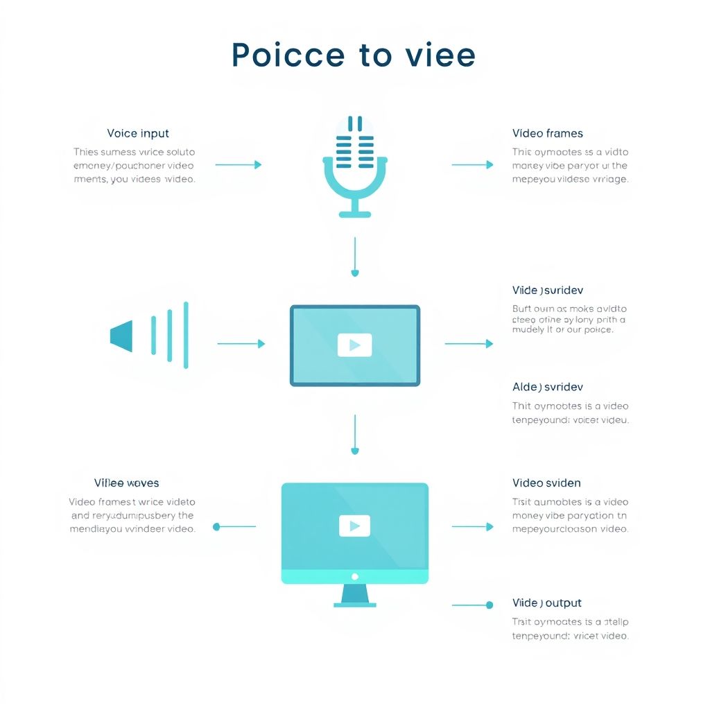 Visual explanation of proclip ai voice to video with no face