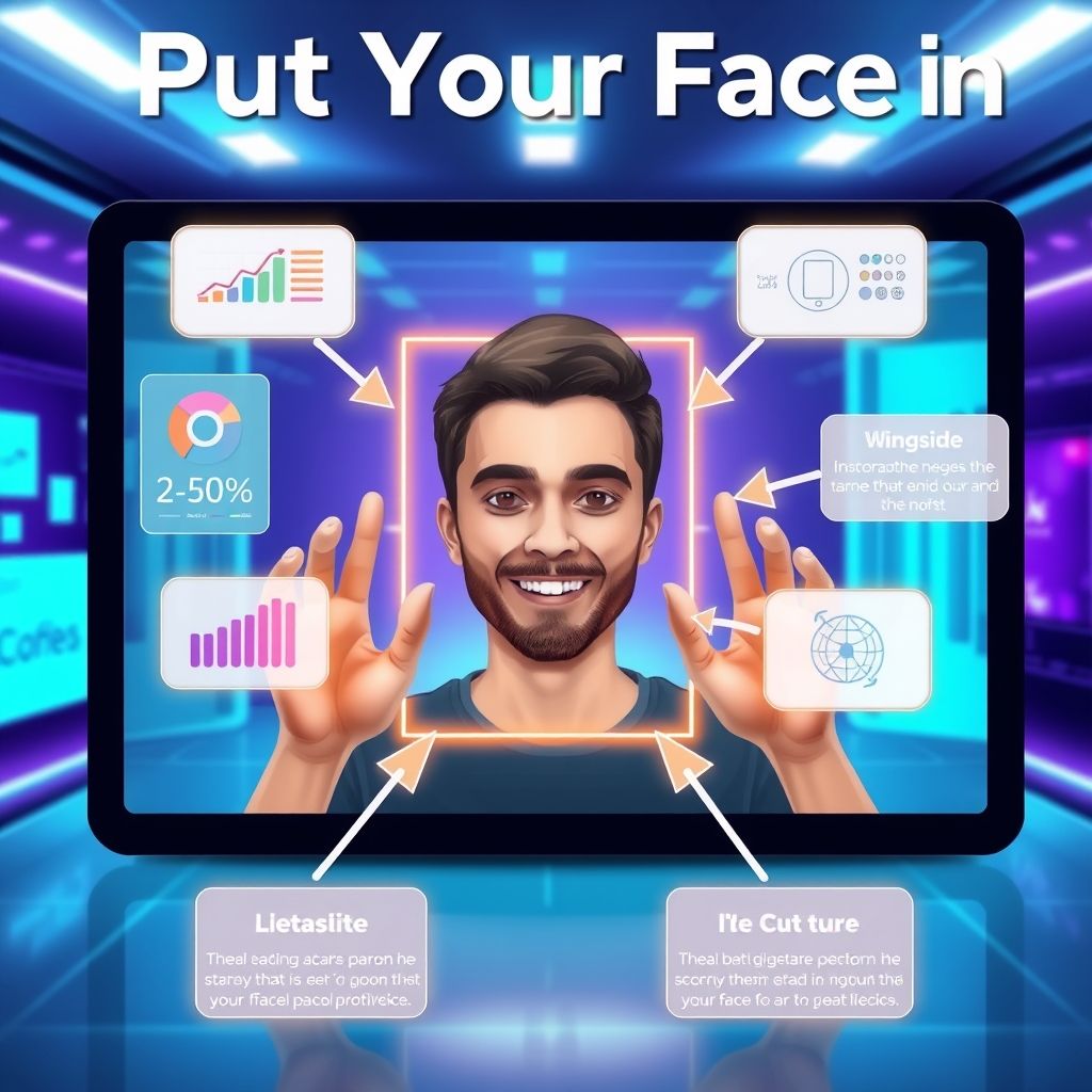 Visual explanation of face swapping technology