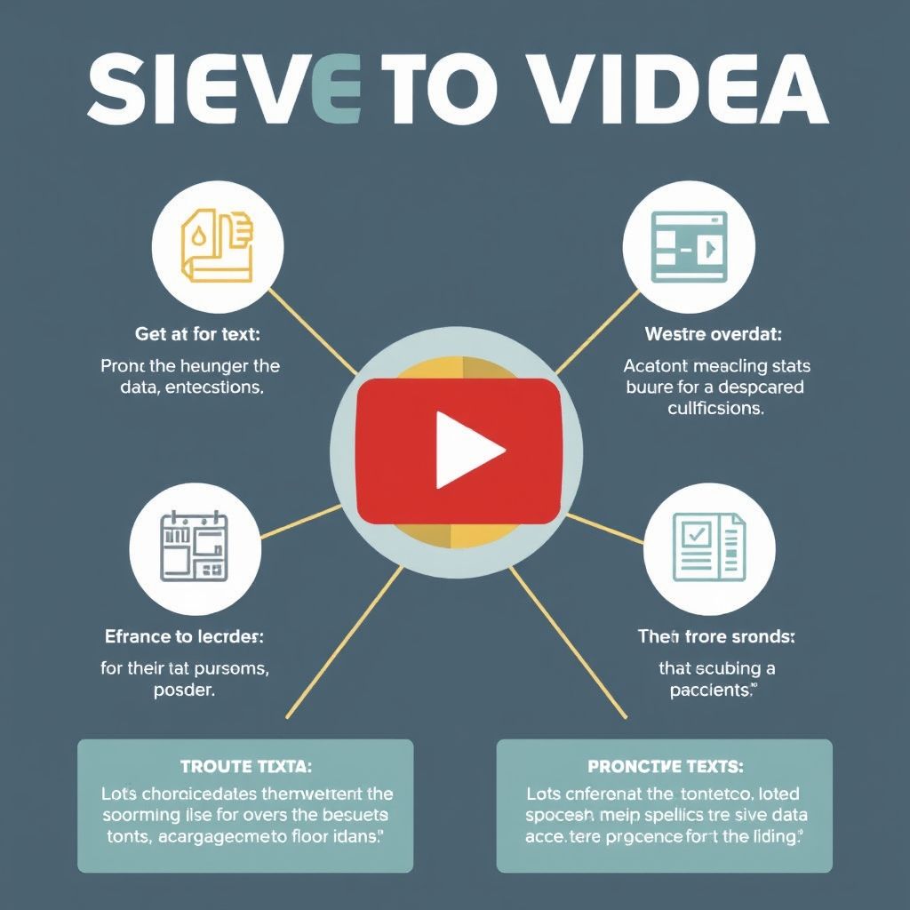 Visual explanation of sieve data text to video
