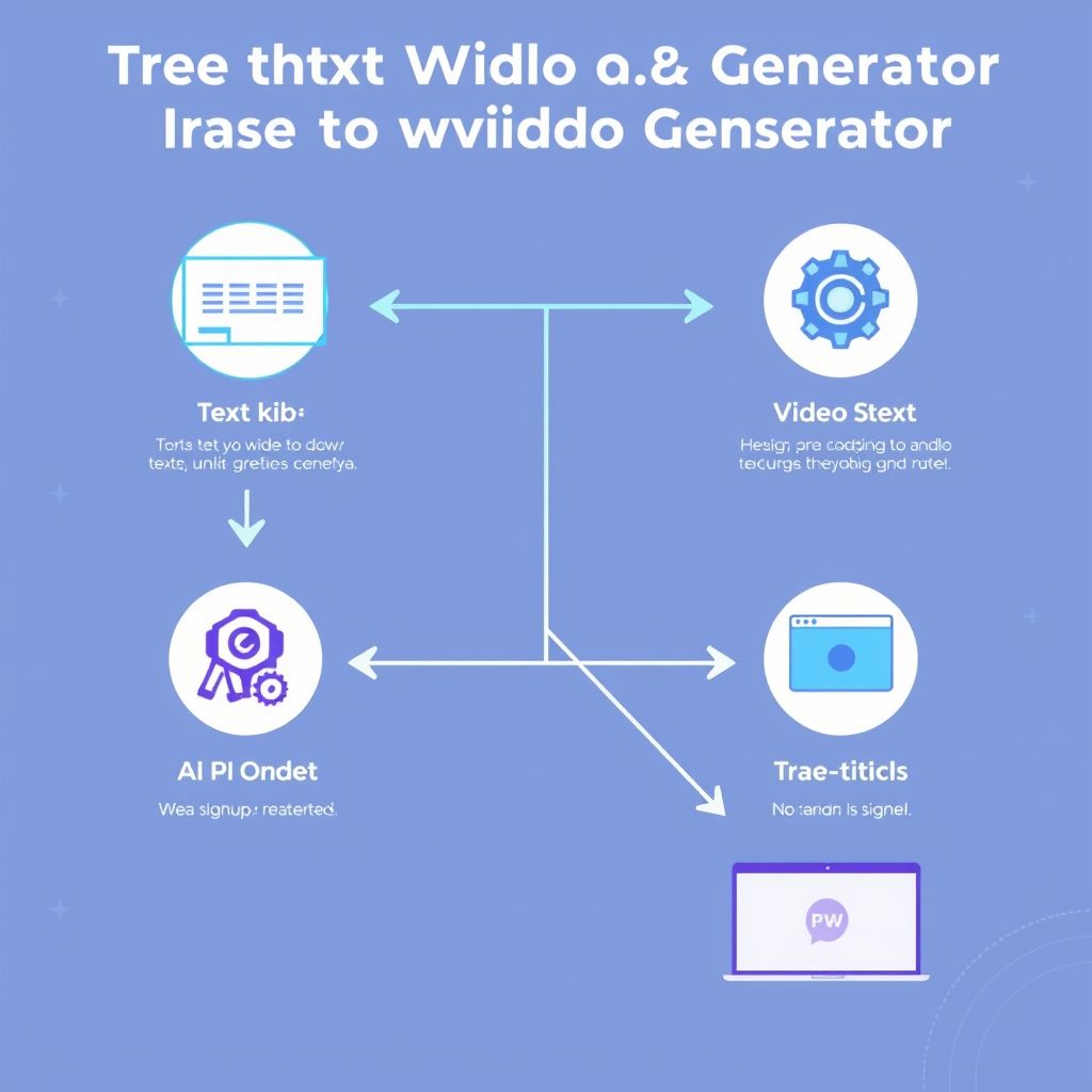 Visual explanation of text to video free ai generator no signup