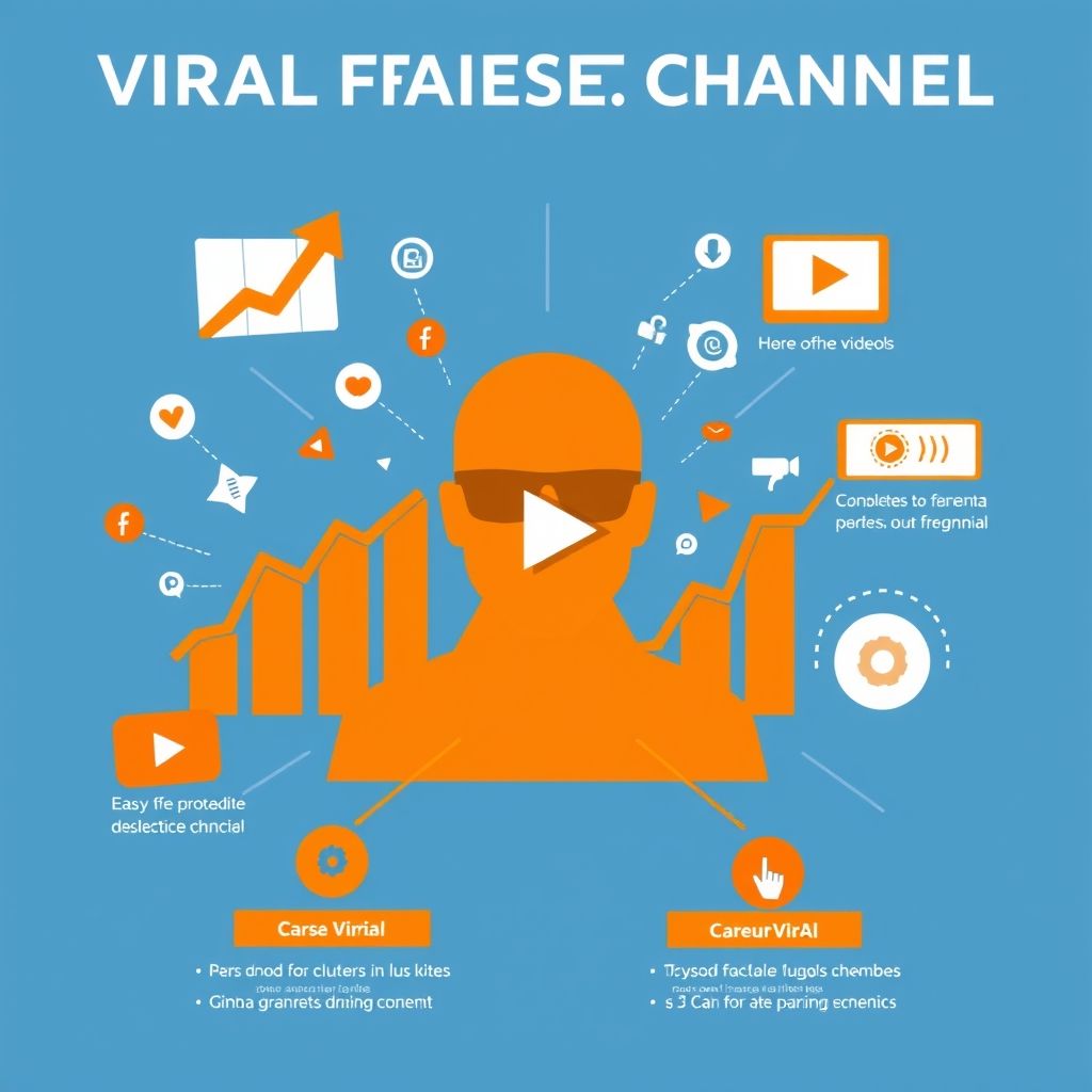 Visual explanation of viral faceless youtube channel