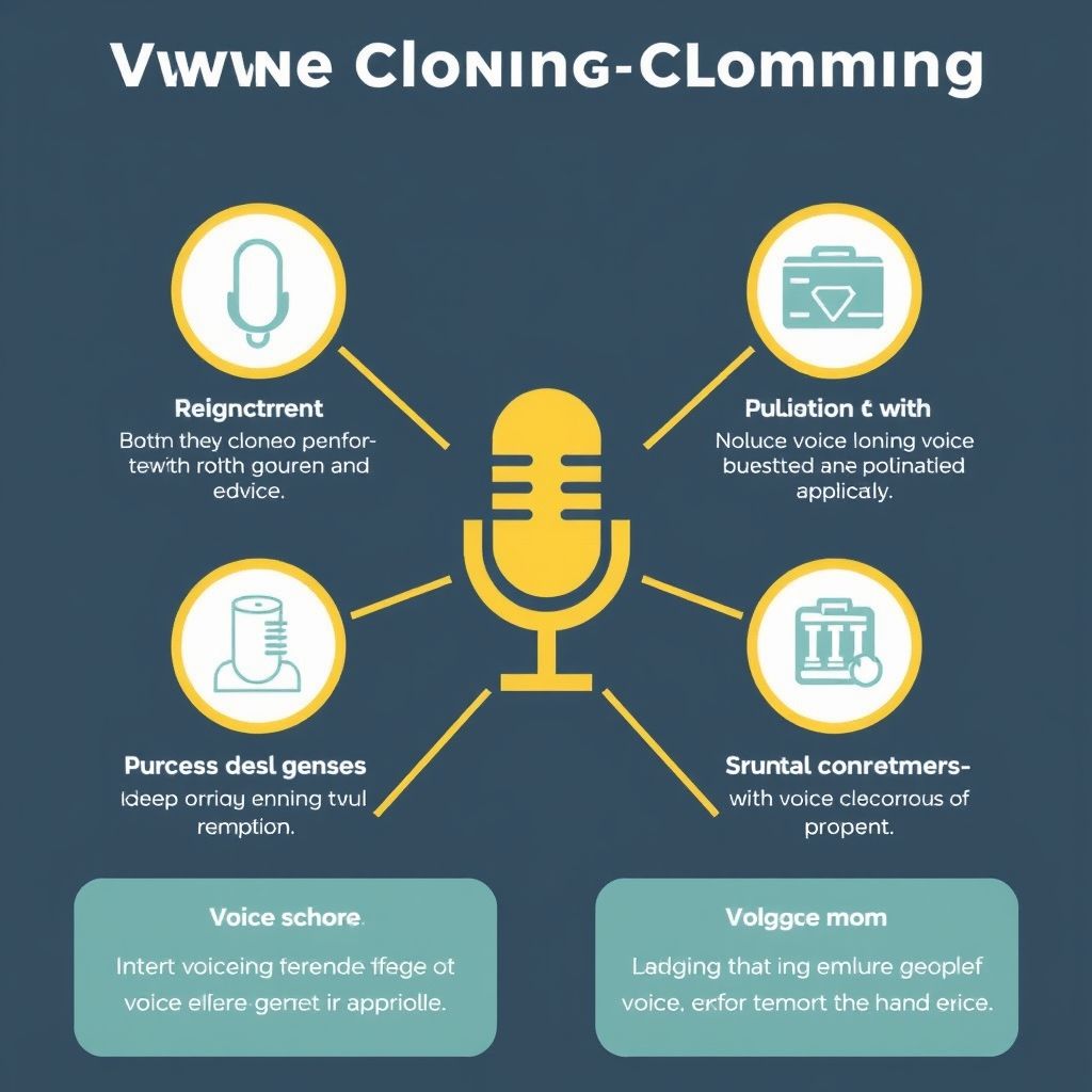 Applications of voice cloning technology