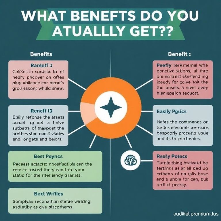 Visual explanation of what benefits do you actually get with audible premium plus