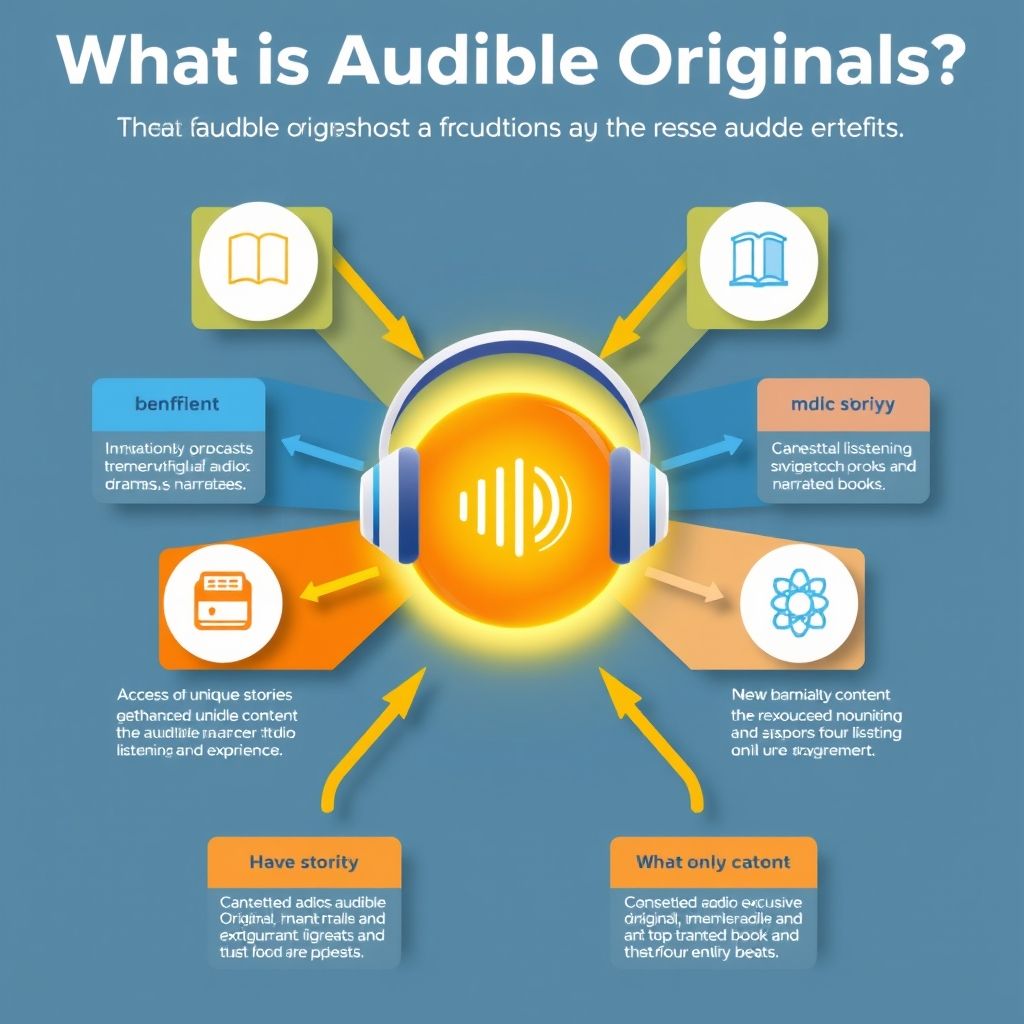 Visual explanation of what is audible originals and what are the benefits