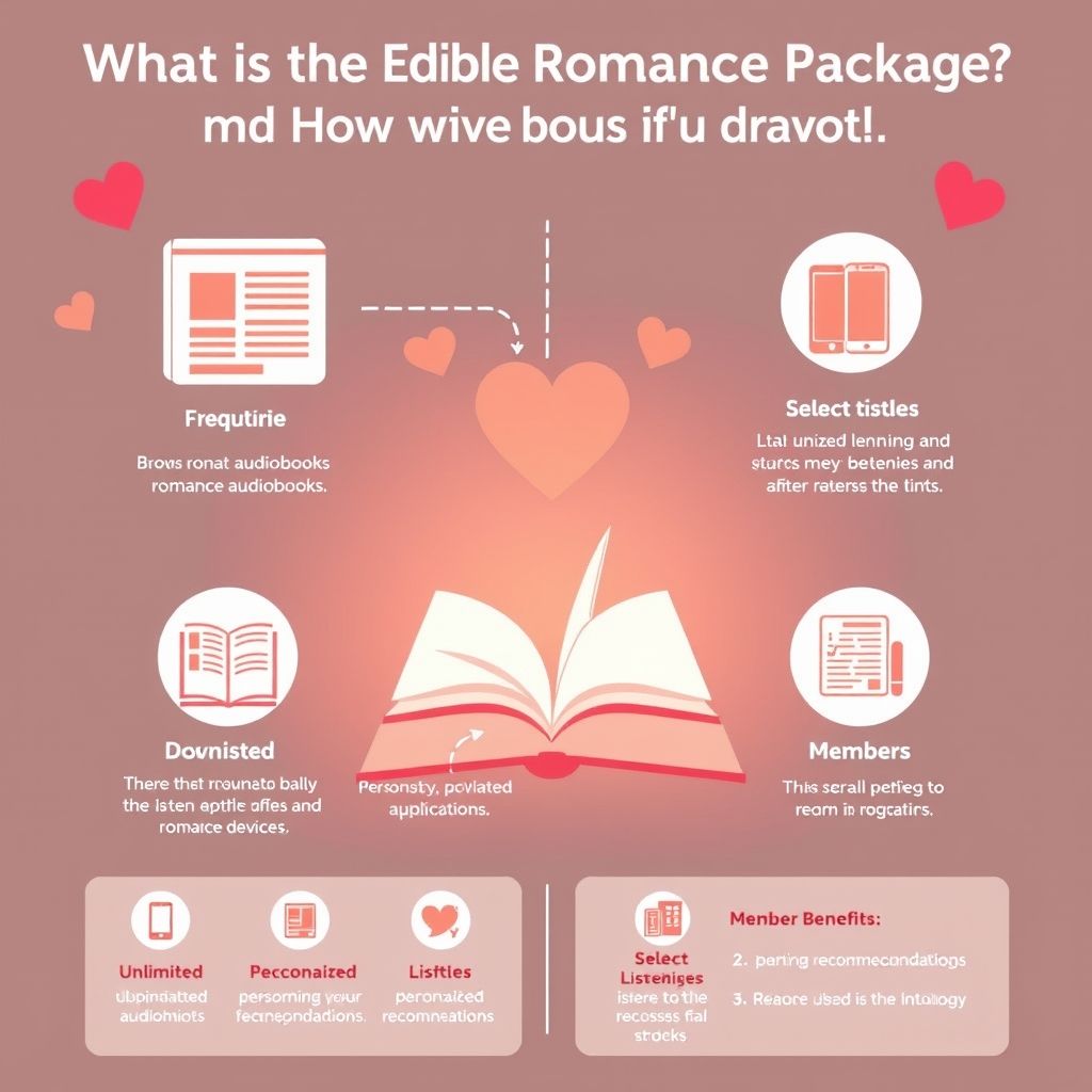 Visual explanation of what is the audible romance package and how does it work