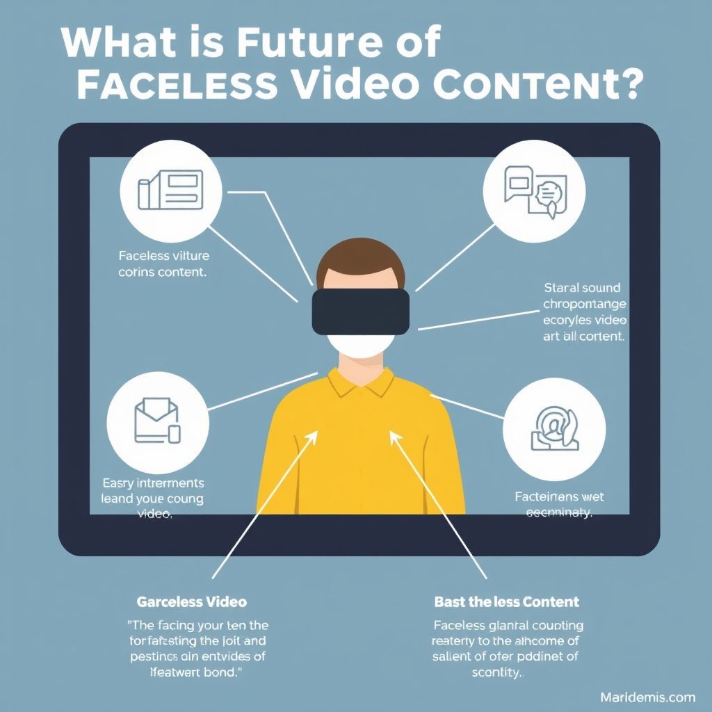 Visual explanation of What is the future of faceless video content