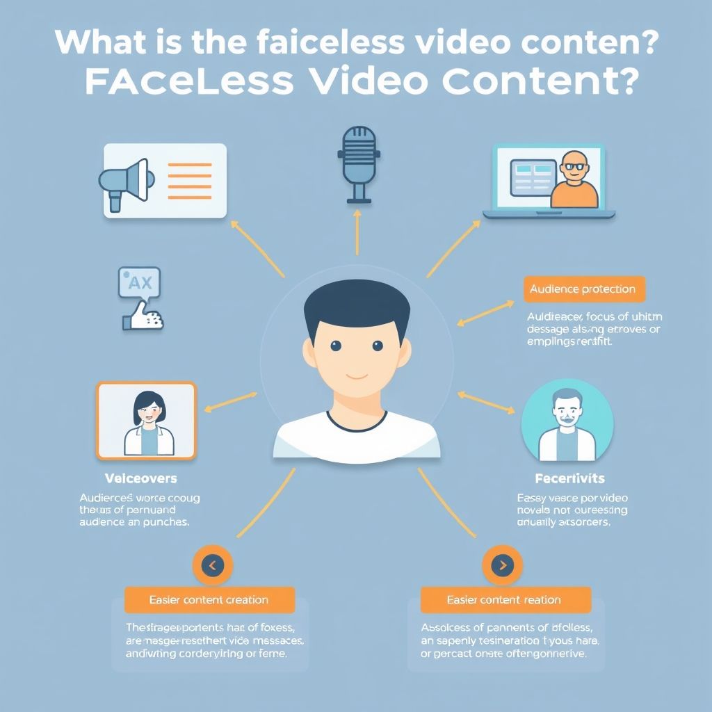Visual explanation of What is the purpose of faceless video content