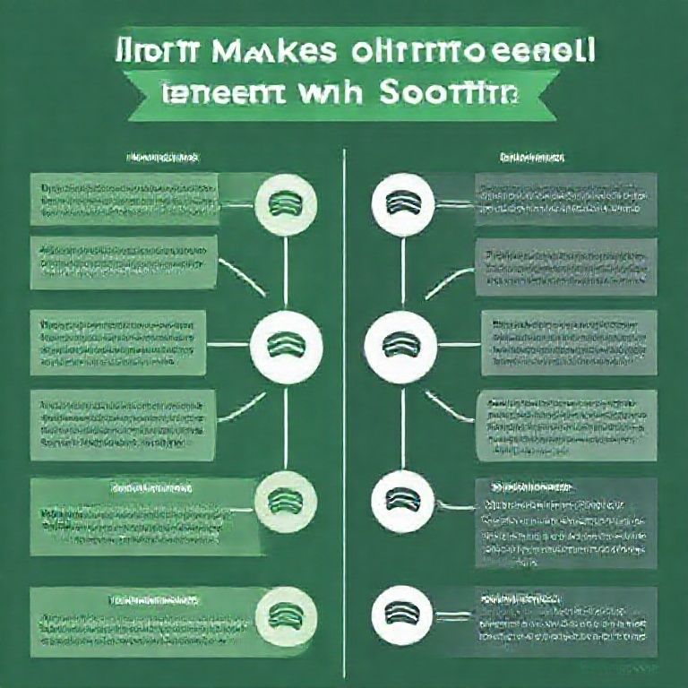 Visual explanation of what makes audible different from spotify