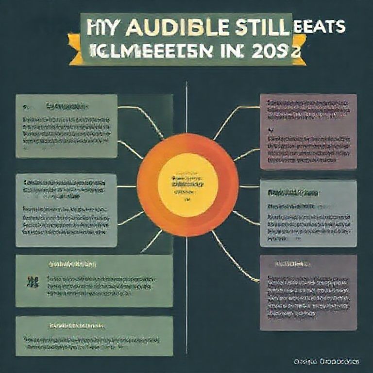 Visual explanation of why audible still beats competitors in 2025