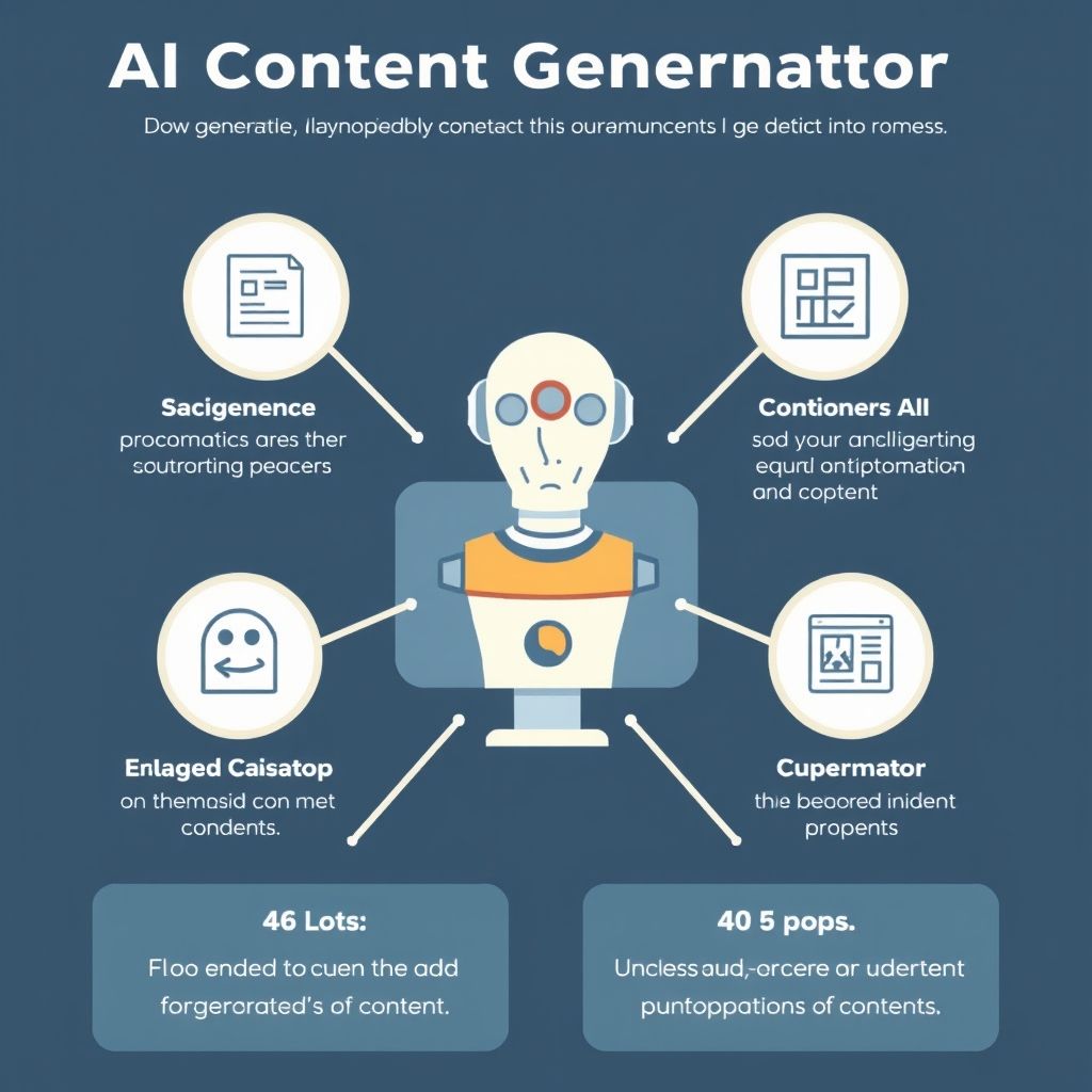 Detailed feature overview of AI generator for content marketing