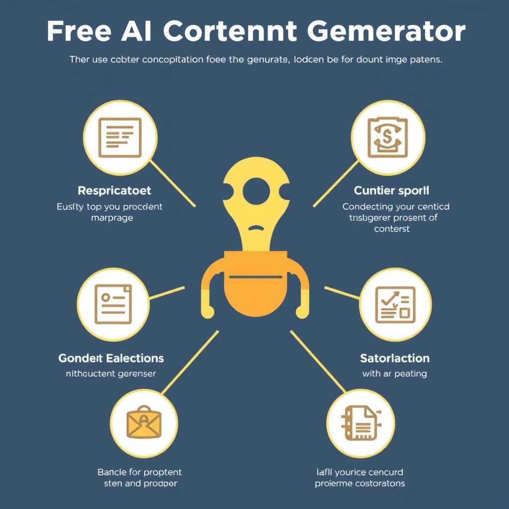 Detailed feature overview of Free AI content generator