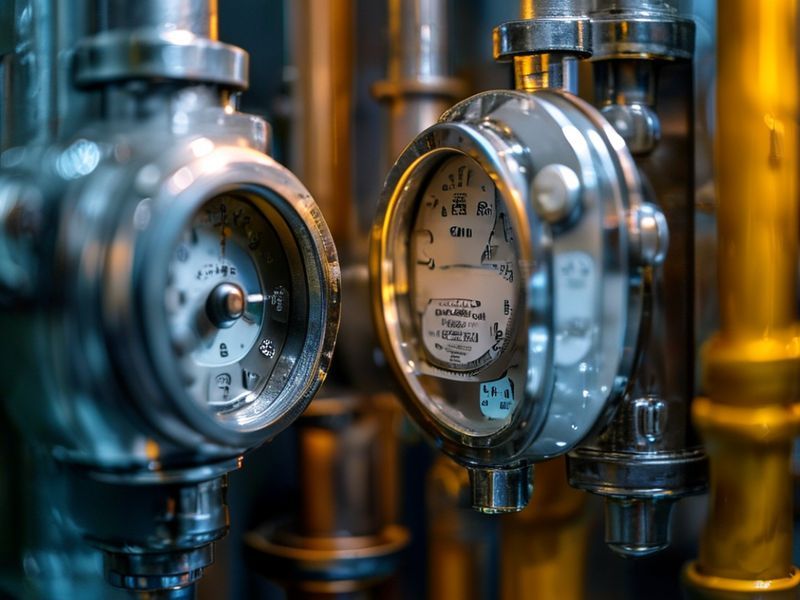 فحص عدادات المياه وضغط المواسير