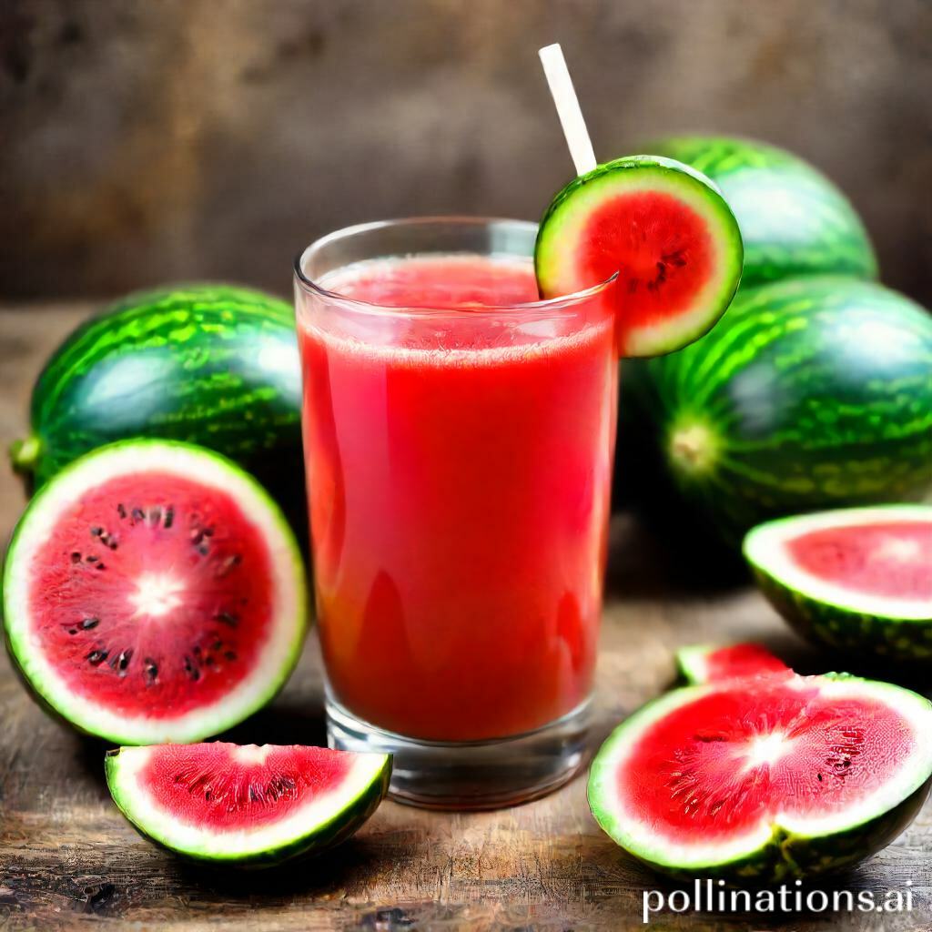 watermelon and ginger juice benefits