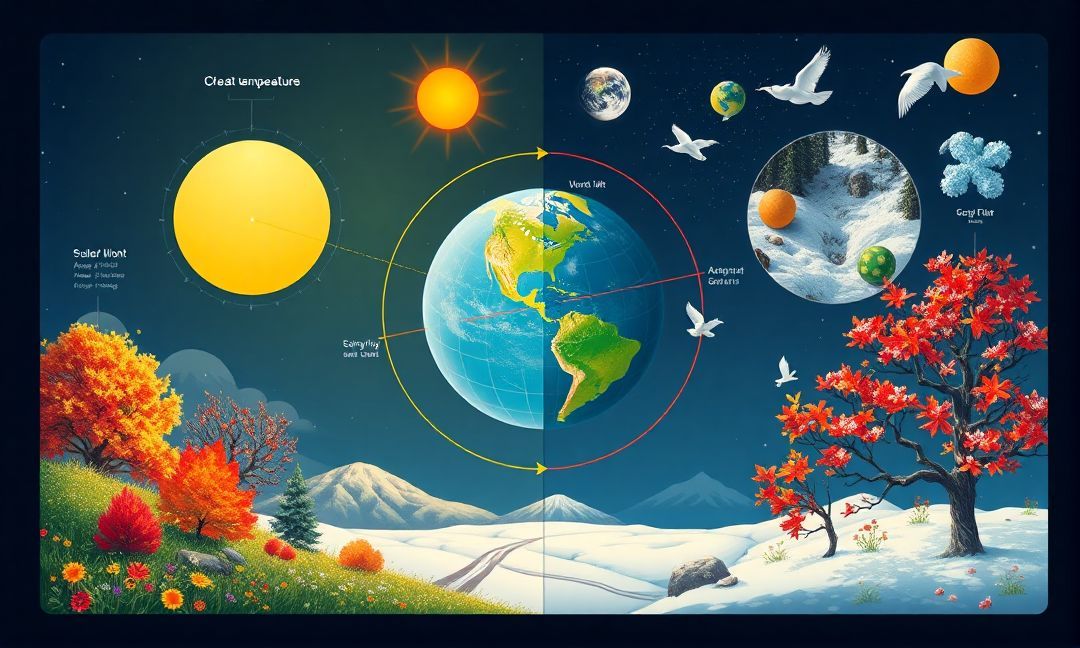 why do seasons have different temperatures