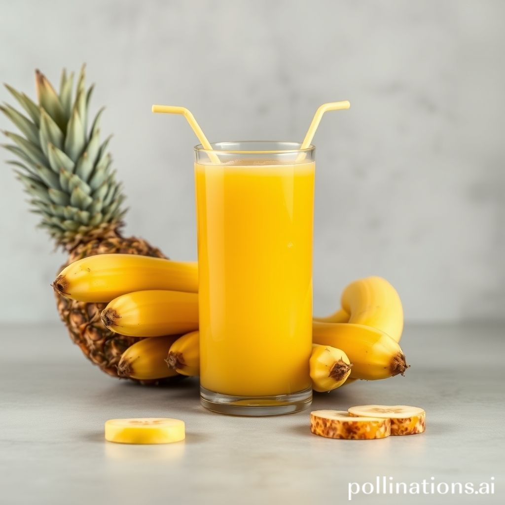 will pineapple juice keep bananas from turning brown