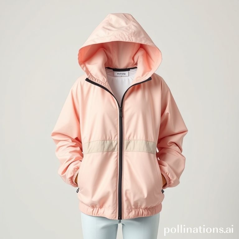 Jaket windbreaker wanita