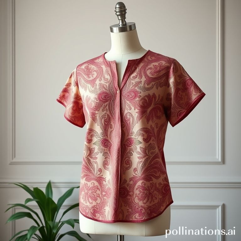 Blouse batik wanita
