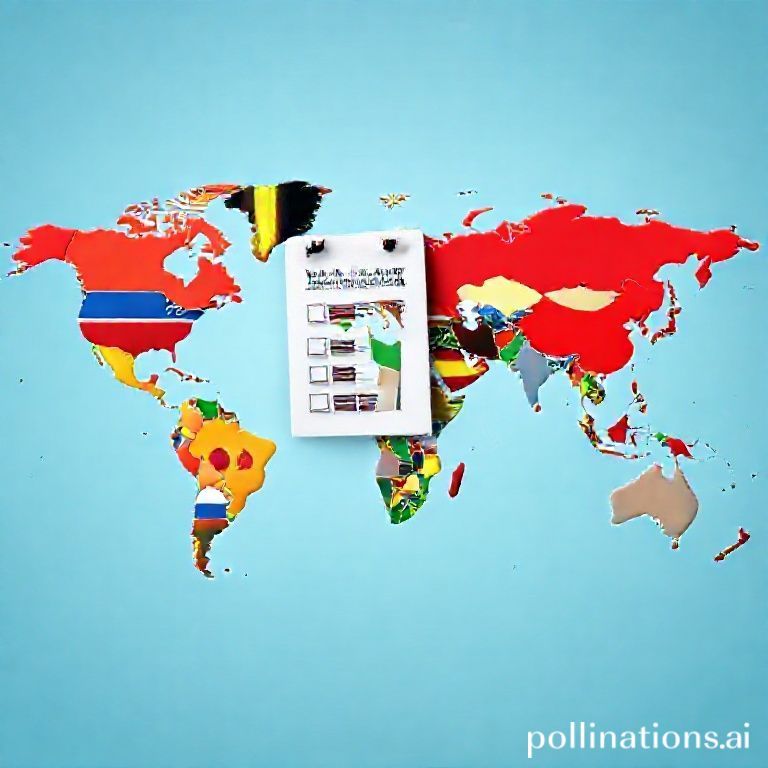 Globe and regulatory documents for international compliance