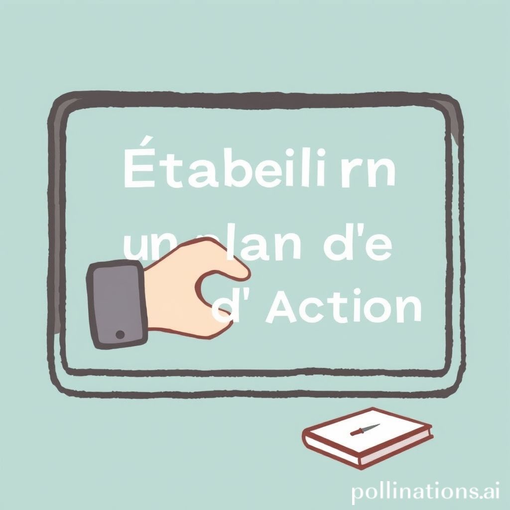 Établir un Plan d'Action