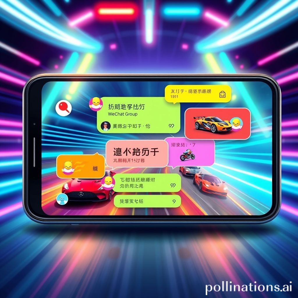 手机赛车微信群