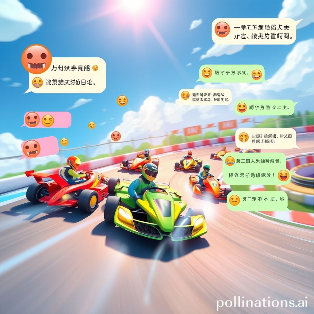 找一个赛车微信群玩的游戏
