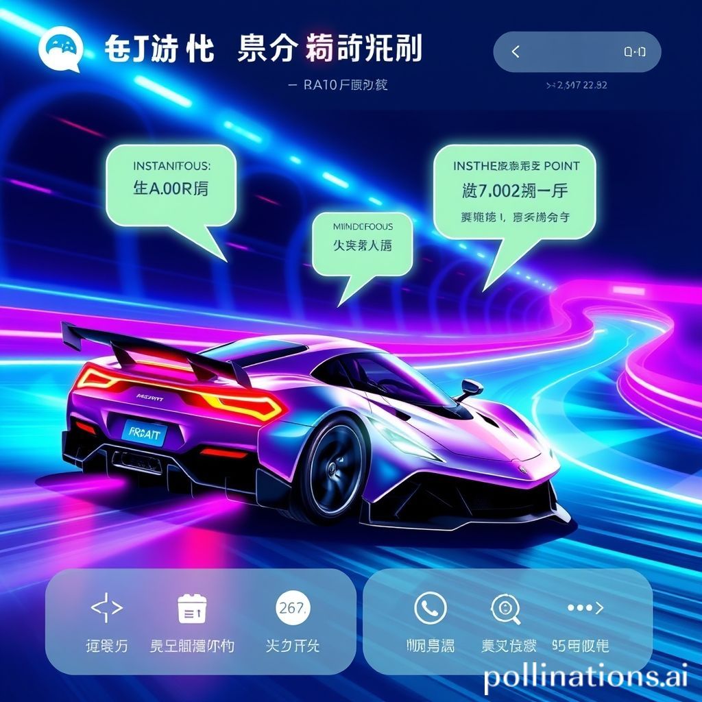 来个极速赛车微信群