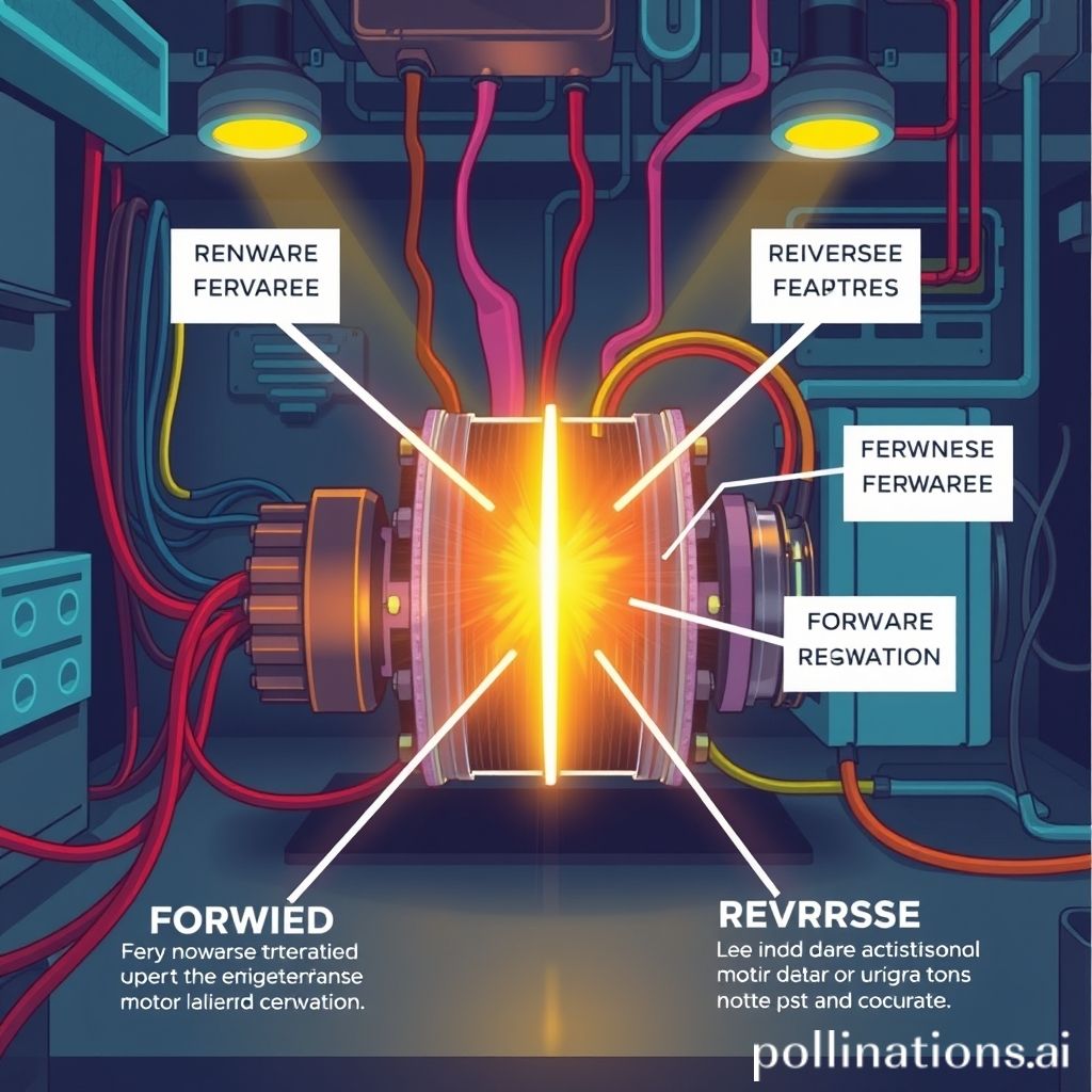 正反转起动主接线示意图