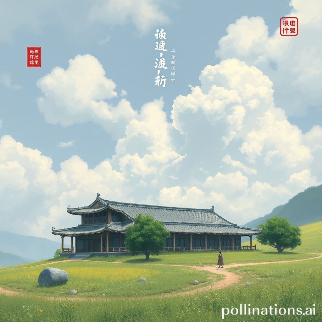 稻田边